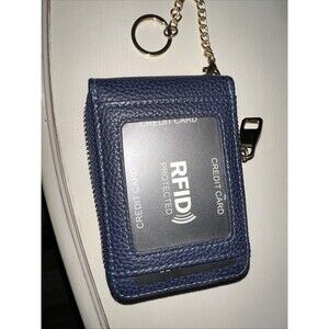 RFID Protected Credit Card Holder With keychain